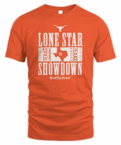 Lone Star Showdown Texas Longhorns Vs Aggies T-Shirt Hook Em Horns
