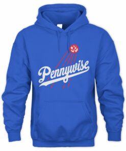 Pennywise Baseball Bat Logo Graphic Hoodie