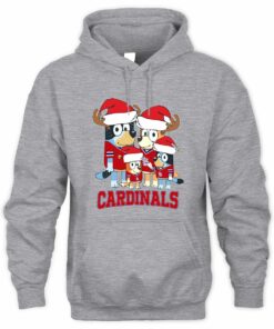 St. Louis Cardinals Family Christmas Santa Hat Cute Baseball Hoodie
