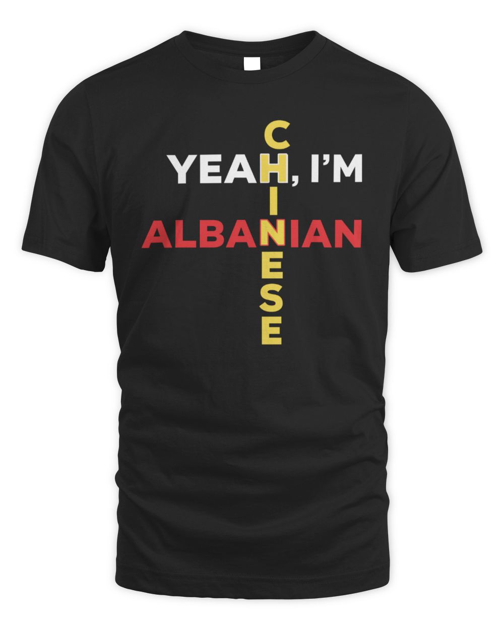 Cold Ones Shop chillbanian Chinese Yeah I'm Albanian T Shirt