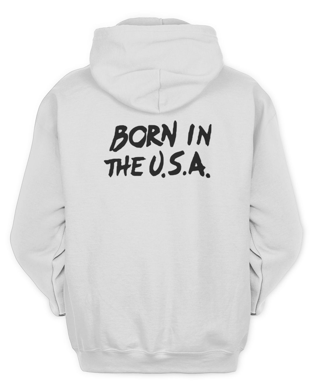 Bruce Springsteen Merch Retro Born In The USA Photo Hoodie