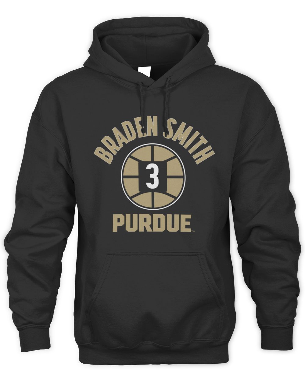 Purdue Boilermakers Braden Smith College Basketball Graphic Hoodie