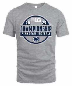 Penn State Nittany Lions Big Ten Football Championship 2025 Official T-Shirt