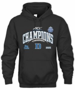 Duke Blue Devils ACC Champions 2025 NCAA College Football Hoodie