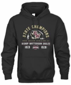 2025 Division III State Champions Bishop Watterson Eagles Soccer Hoodie