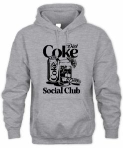 Diet Coke Merch Diet Coke Social Club Unisex Hoodie
