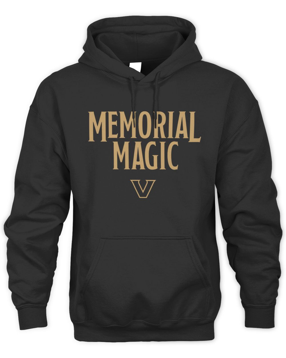 Vanderbilt Basketball Memorial Magic Black Official Hoodie