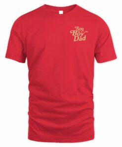 Son Of A Boy Dad Puff Crewneck T Shirt