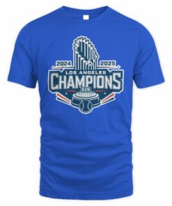 Los Angeles Champions B2B 2024 2025 World Series Baseball T-Shirt