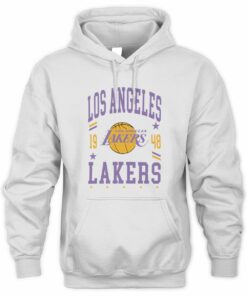 Vintage Los Angeles Lakers Hardwood Classics 1976 2000 Chrome Hoodie