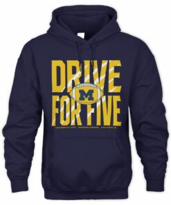 University of Michigan Drive For Five Stadium 2025 Hoodie