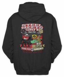 Red Raiders Vs Knights November 15 Senior Day Steel Meets Grit Hoodie