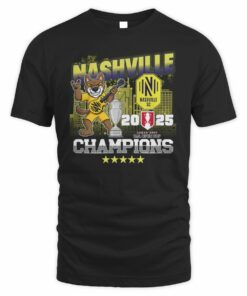 Nashville SC 2025 US Open Cup Champions Mascot Celebration T-Shirt