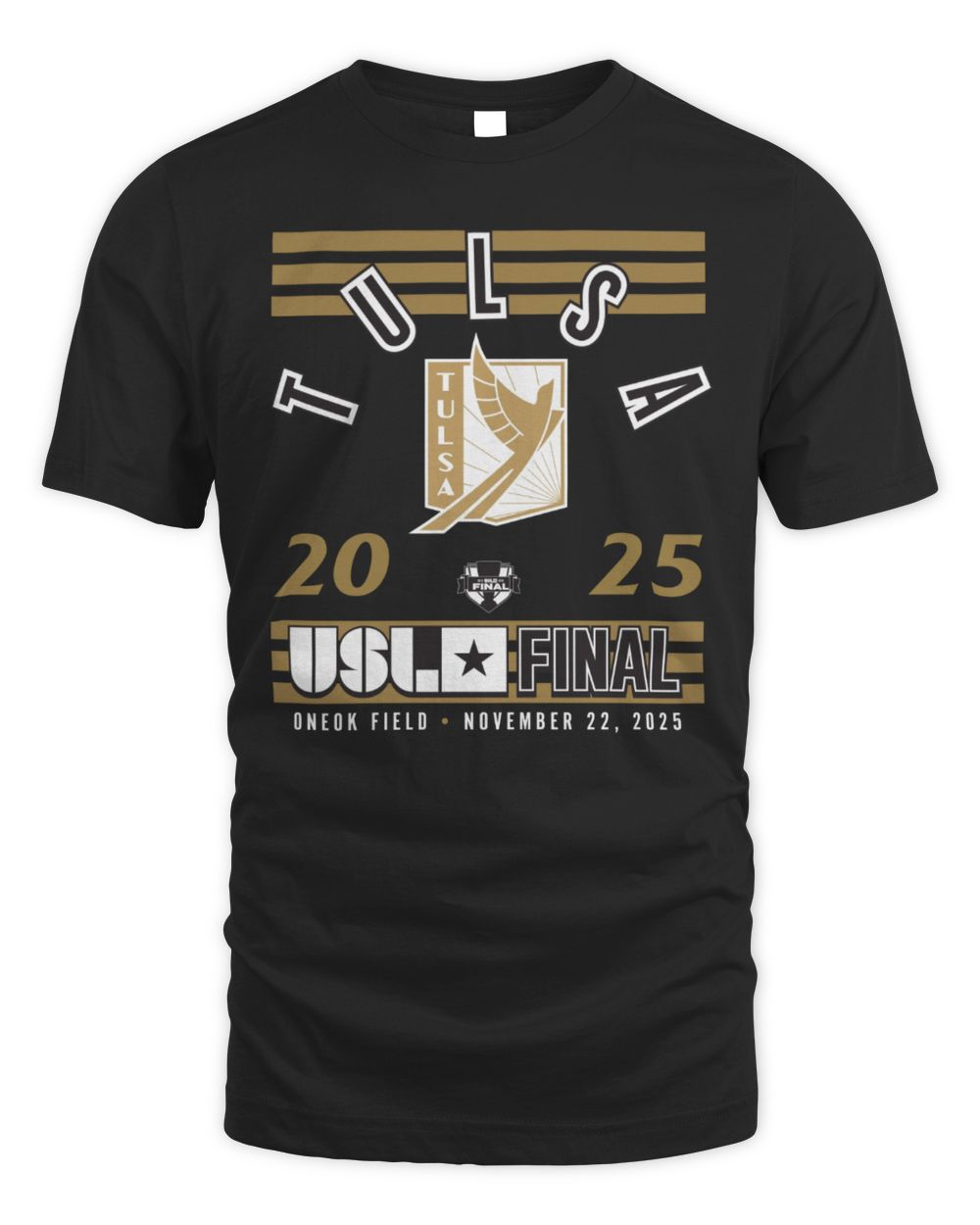 FC Tulsa 2025 USL Championship Final Trophy Fan Tee