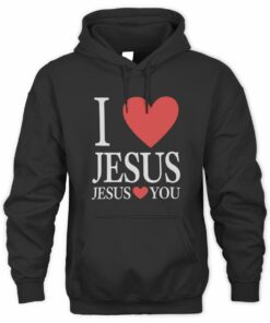 Bryce Crawford Merch I Love Jesus Jesus Loves You Hoodie