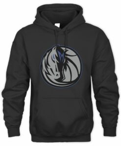 NBA Shop Dallas Mavericks City Edition Logo Black Hoodie