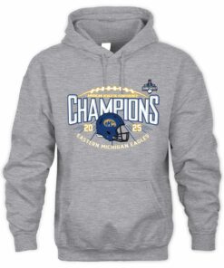 American Athletic Conference Champions Kent State Golden Flashes 2025 Football Helmet Hoodie
