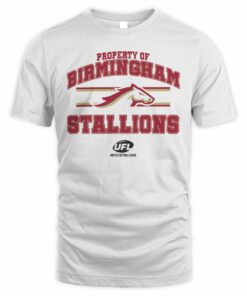 UFL Shop Property of Birmingham Stallions T Shirt