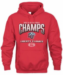 Liberty Flames 2025 C-USA Football Conference Champs Hoodie