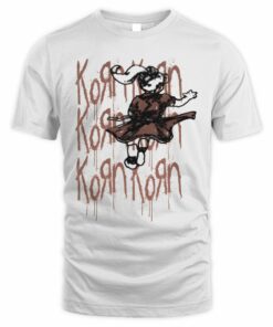 Korn Merchandise Follow the Leader Logo Drip T-Shirt
