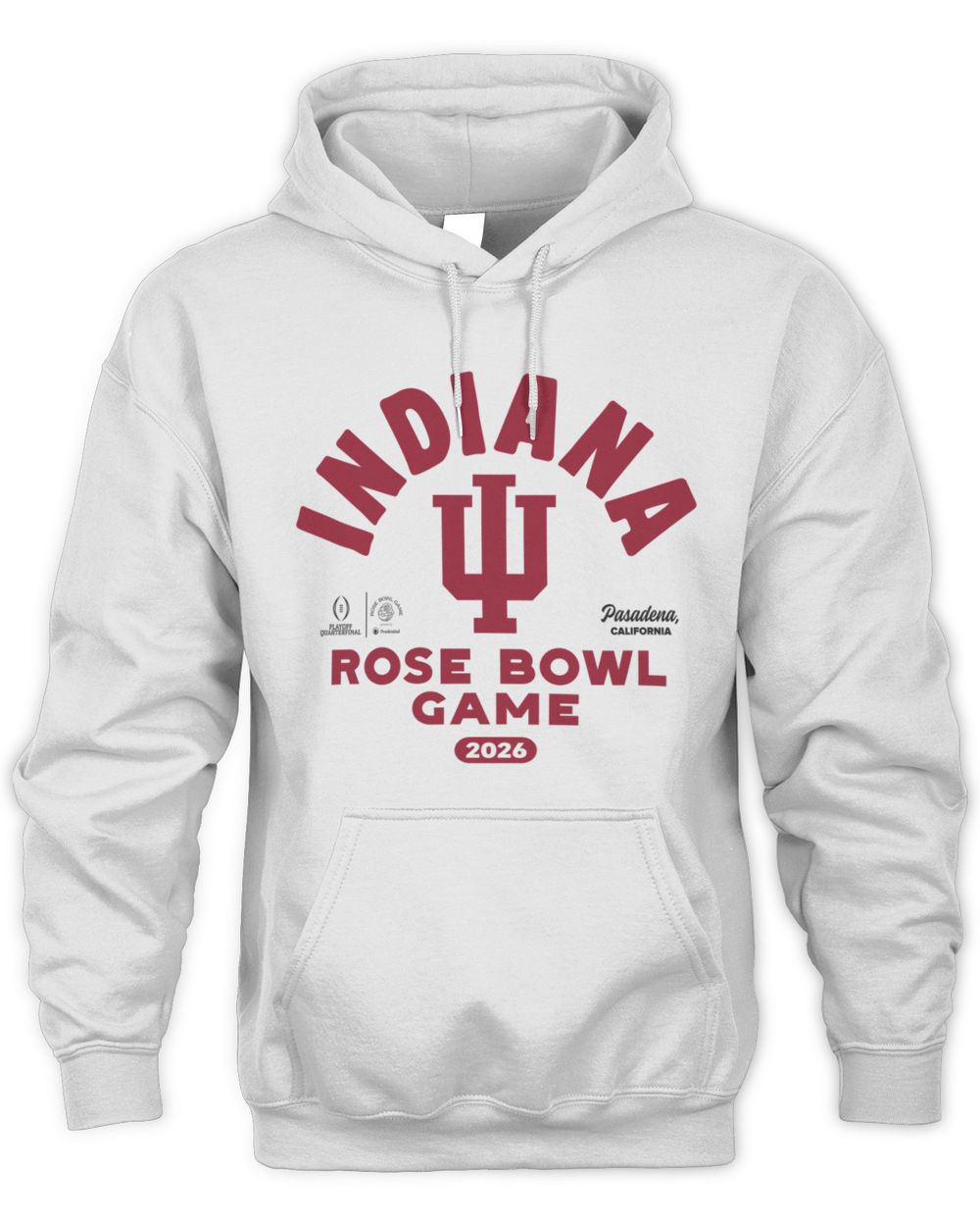 Indiana 2026 Rose Bowl Game Bound Official Sand Hoodie