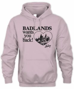 Halsey Merch Vacation Badlands Wants You Back Black Hoodie
