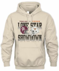 Texas A&M Aggies Vs Longhorns Lone Star Showdown Austin TX College Football Hoodie