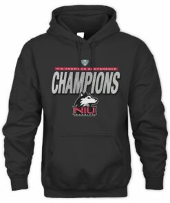 Northern Illinois Huskies 2025 MAC Conference Champions Football Graphic Hoodie