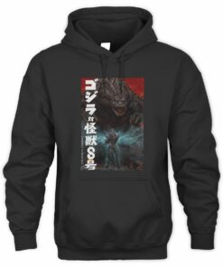 Godzilla Vs Kaiju No 8 Merch Hoodie