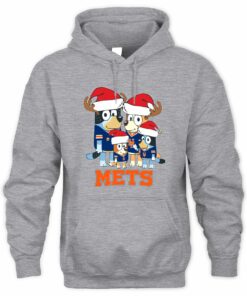 New York Mets Family Christmas Santa Hat Cute Baseball Hoodie