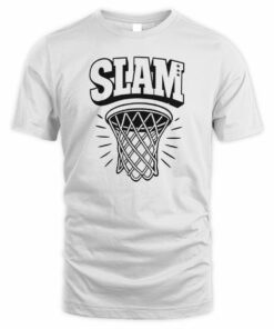 SLAM Hoop Basketball Graphic T-Shirt