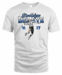 Brooklyn DeLeye Volleyball Collage Kentucky Fan Graphic Tee