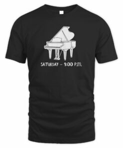 Chemise Homme Ciguo Men's Piano Peace T-Shirt
