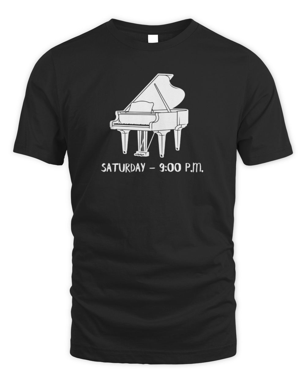 Chemise Homme Ciguo Men's Piano Peace T-Shirt