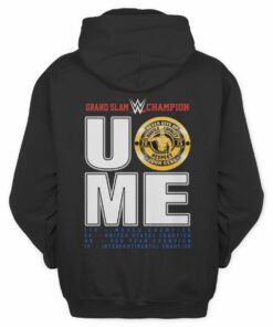 WWE John Cena U ME Never Give Up Champion Hoodie