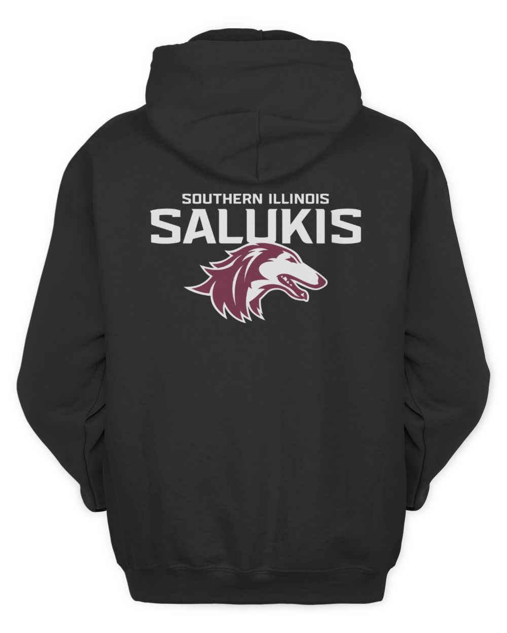 Southern Illinois Salukis Jesus Is King Football Cross Logo Team Hoodie