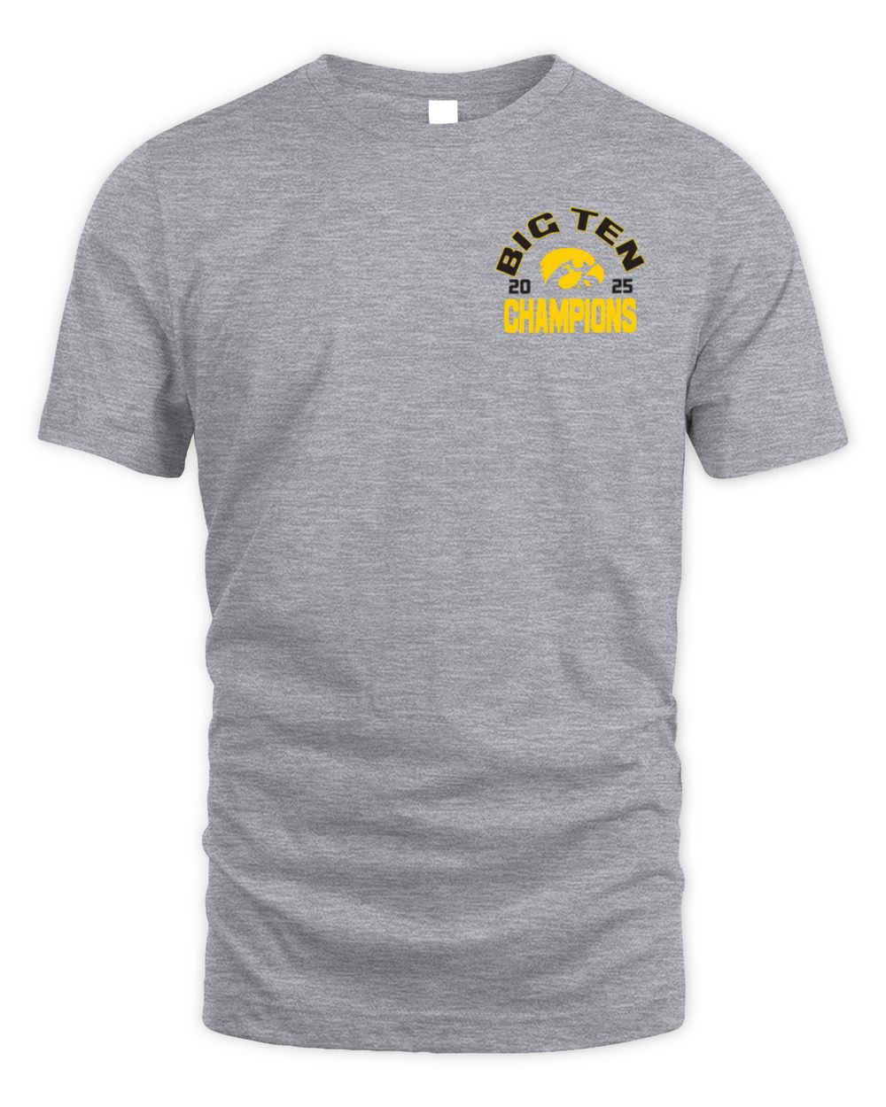 Iowa Hawkeyes 2025 Big Ten Football Conference Champions T-Shirt