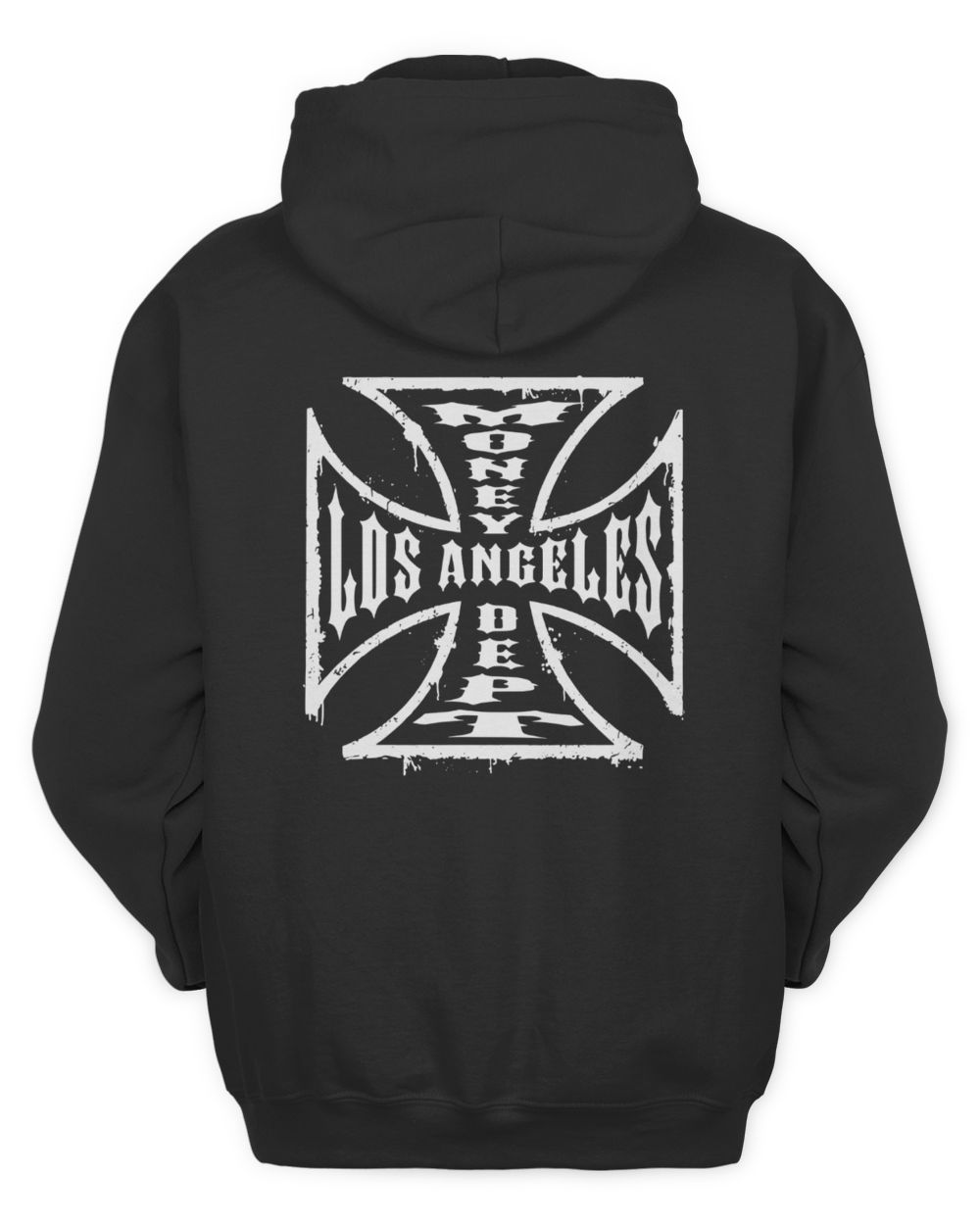 Money Dept Shirt Money Dept Cross Black Hoodie