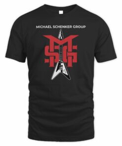 Official Michael Schenker Merch MSG Vintage Look T-Shirt