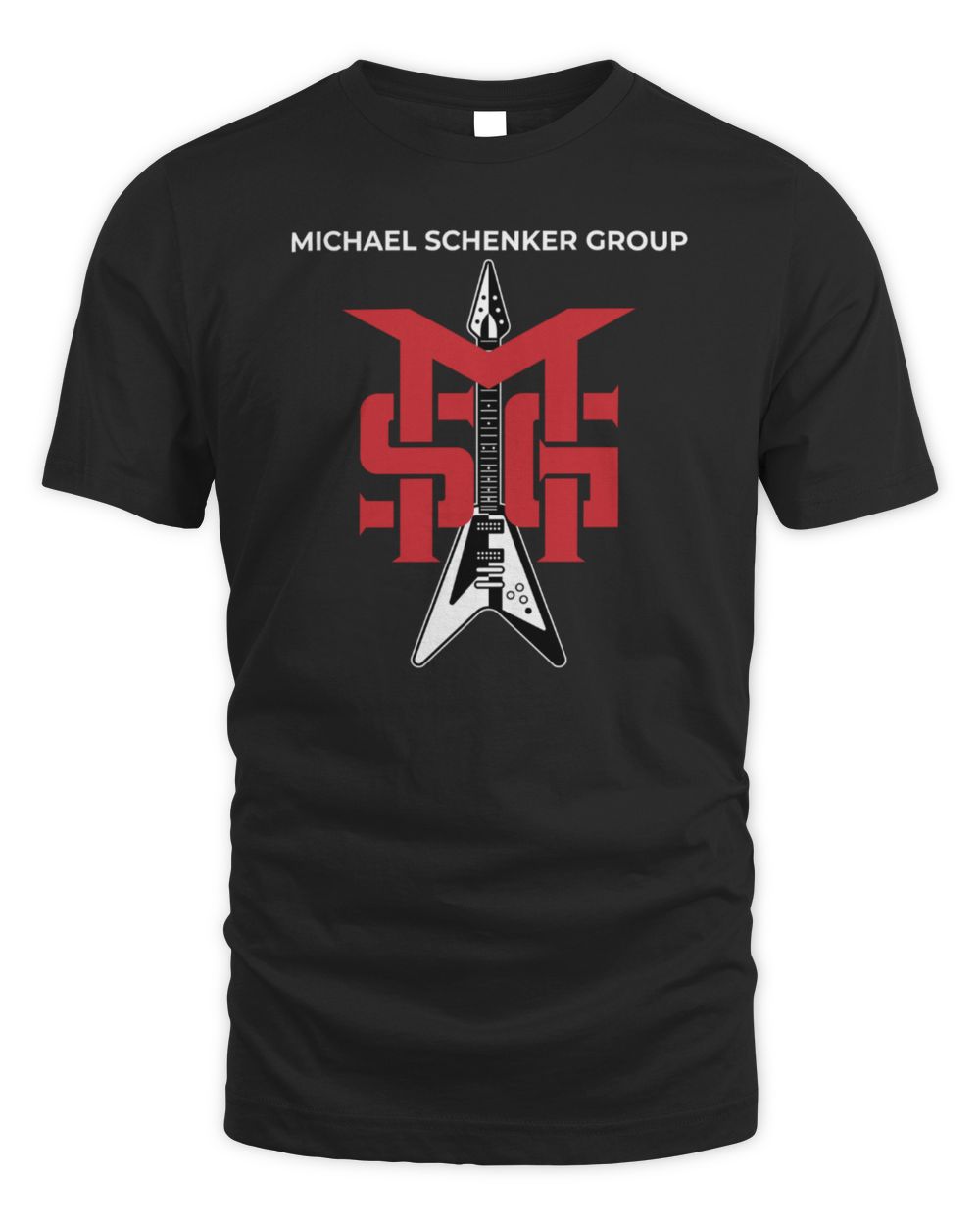 Official Michael Schenker Merch MSG Vintage Look T-Shirt