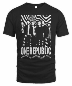 Onerepublic Store Escape To Europe Photo T Shirt