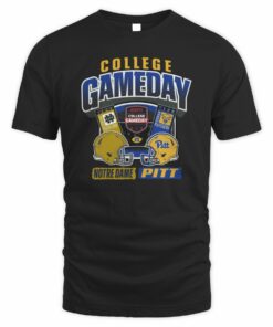 College Gameday Notre Dame Vs Pitt Ticket Pittsburgh T-Shirt