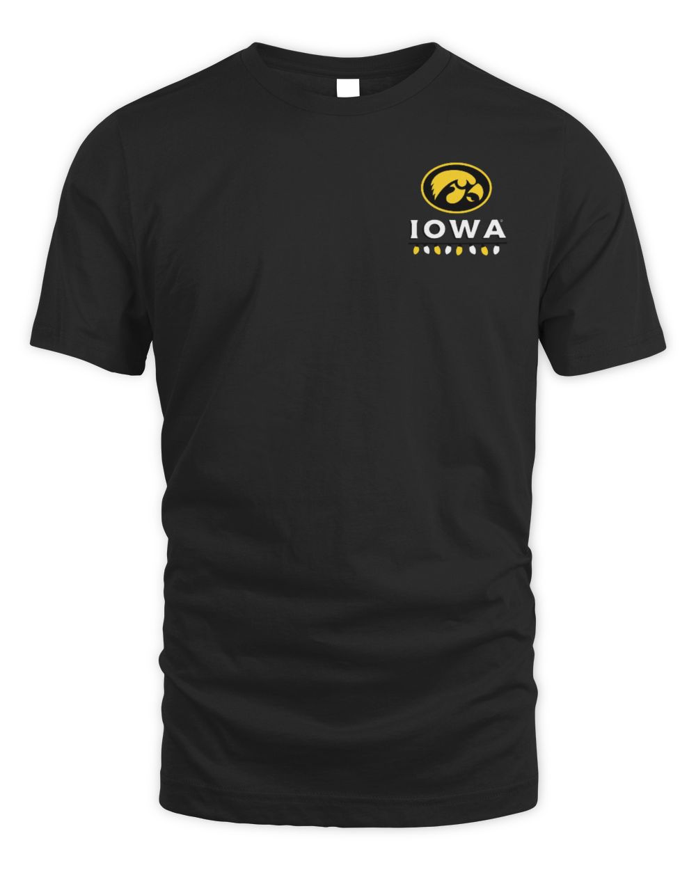 Iowa Hawkeyes Merry Christmas Tree Very Merry Iowa Christmas Logo T-Shirt