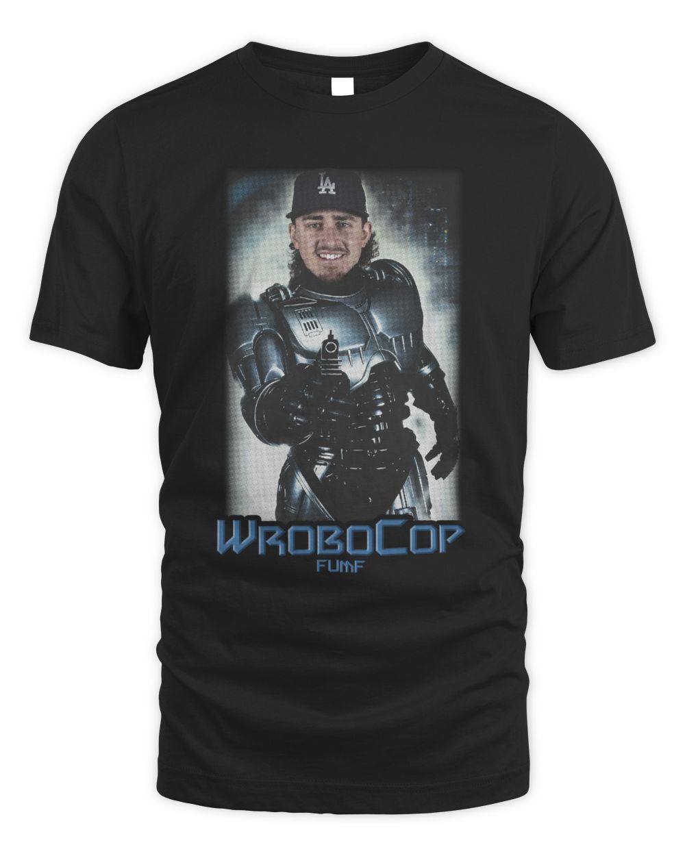 Dodgers Wrobocop FunF Robocop Parody T-Shirt