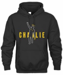 Charlie Kirk Halo Iconic Outline Hoodie