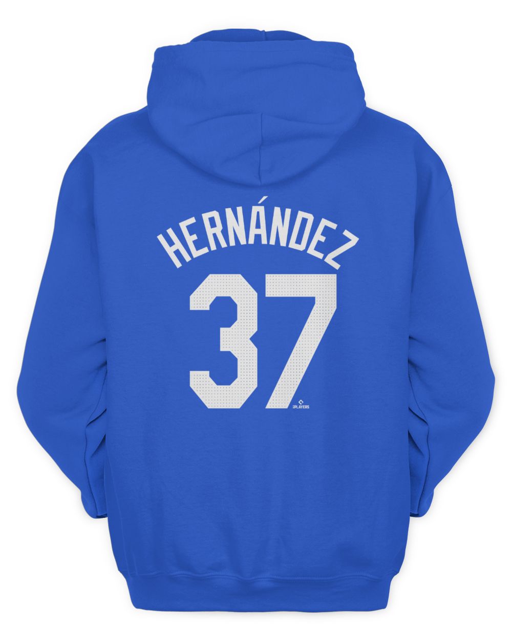Los Angeles Dodgers 2025 Teoscar Hernandez Back Name Number 37 Champions Hoodie