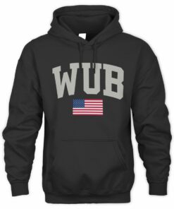 Wubby Merch Wub Crop Black Hoodie