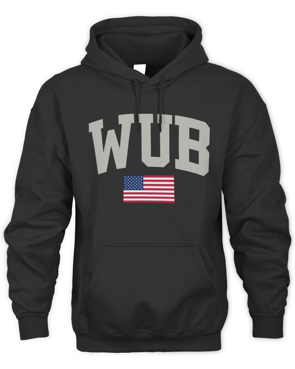 Wubby Merch Wub Crop Black Hoodie
