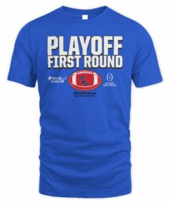NCAA Shop Ole Miss Rebels 2025 CFP First Round Winner T Shirt
