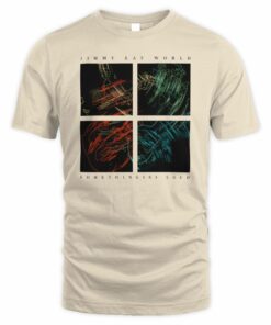 Jimmy Eat World Merch Something Loud Quad Logo T Shirt
